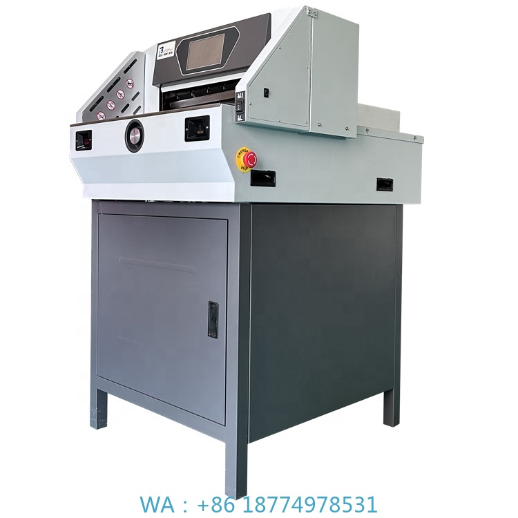 Paper Cutting Guillotine - Cortadora automática de papel E490T, precio