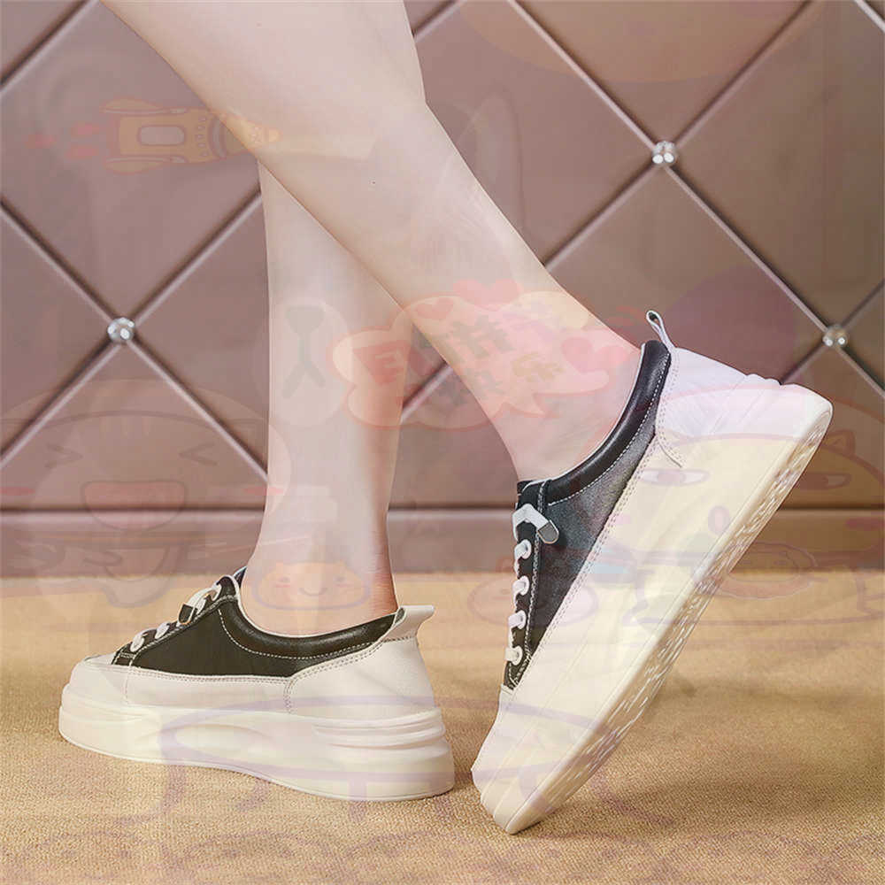 Tech Office Outfits Men - Mocasines gruesos con cordones para mujer,