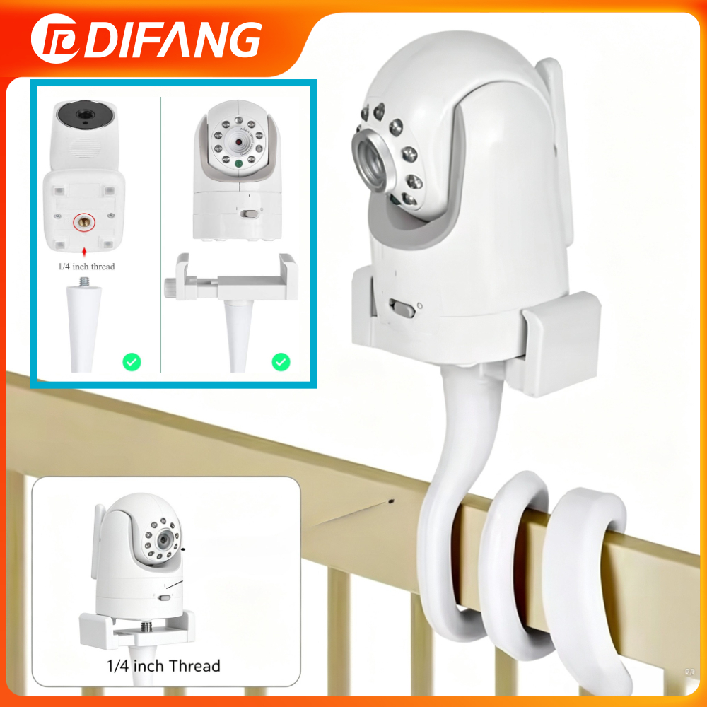 Webcam Stand Clip - Soporte universal para monitores de bebés,