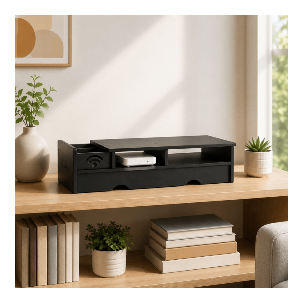 Office Tech Setup - Caja de Almacenamiento para Router WiFi