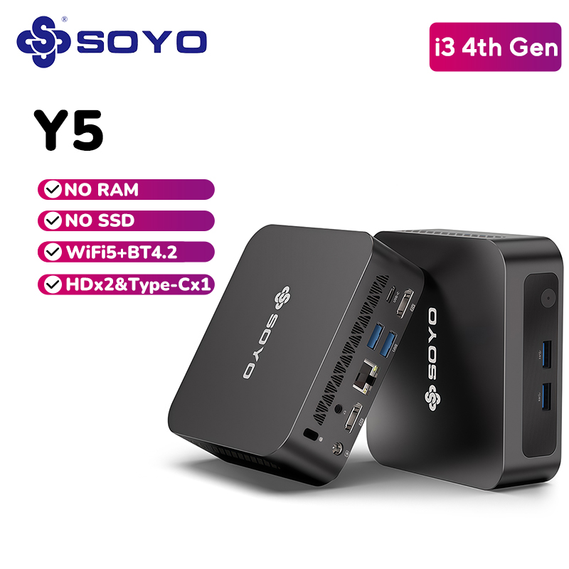 Thin Client Mini Pc - Mini PC SOYO Y5 Intel i3