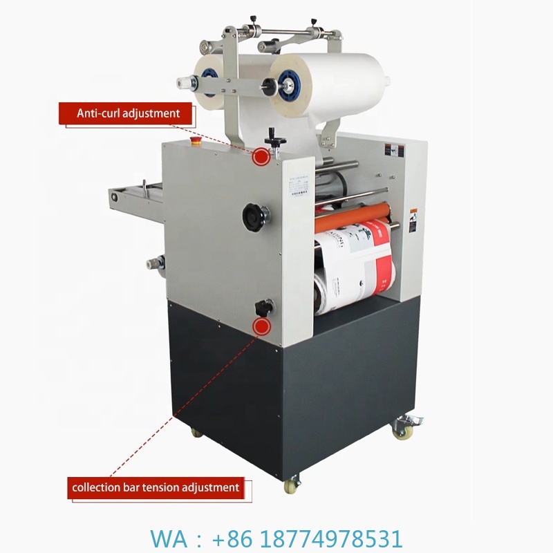 Laminator A3 Hot - Máquina laminadora hidráulica de rollos frío/caliente