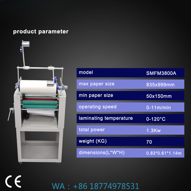 Laminator A3 Hot - Laminadora de láminas en frío y