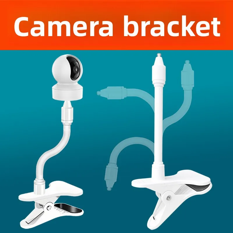Webcam Stand Clip - Soporte flexible y portátil para cámara,