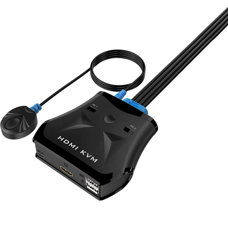 Kvm Switch Dual Monitor - Mt-Viki Hd 3840*2160 2 puertos Monitor