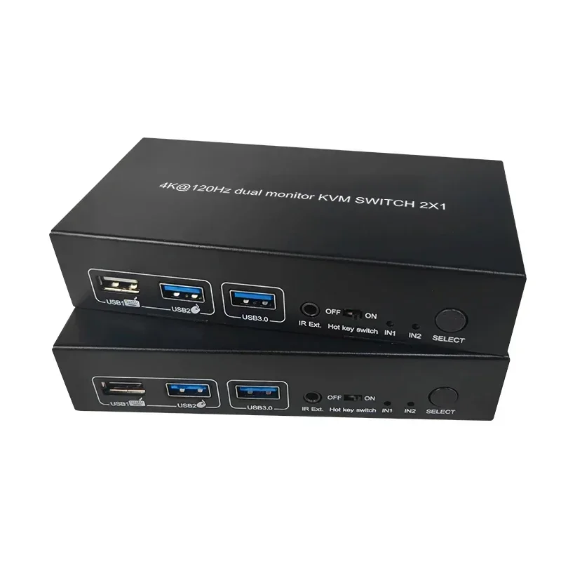 Kvm Switch Dual Monitor - En stock: Conmutador KVM HDMI USB
