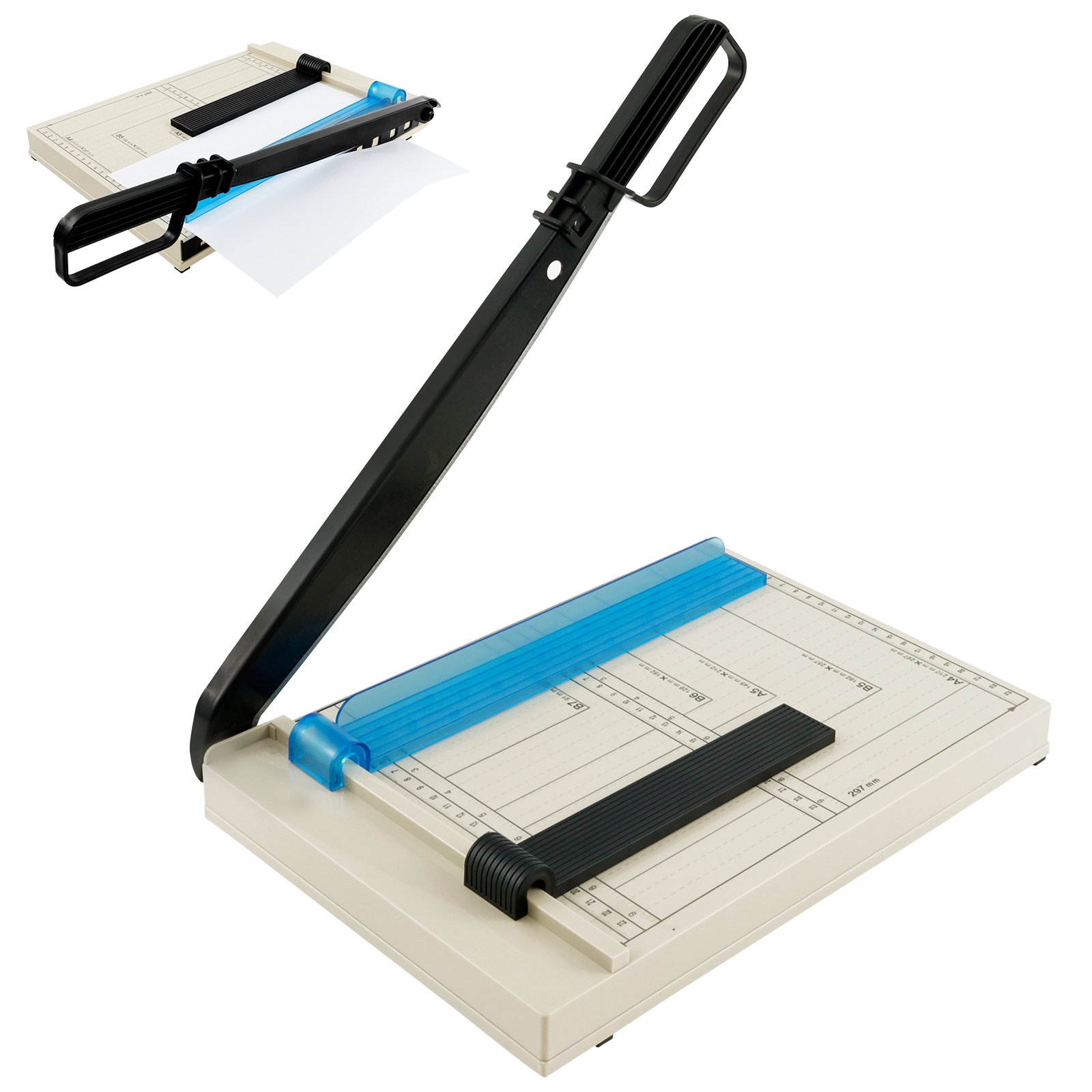 Paper Cutting Guillotine - Cortador de papel de guillotina con