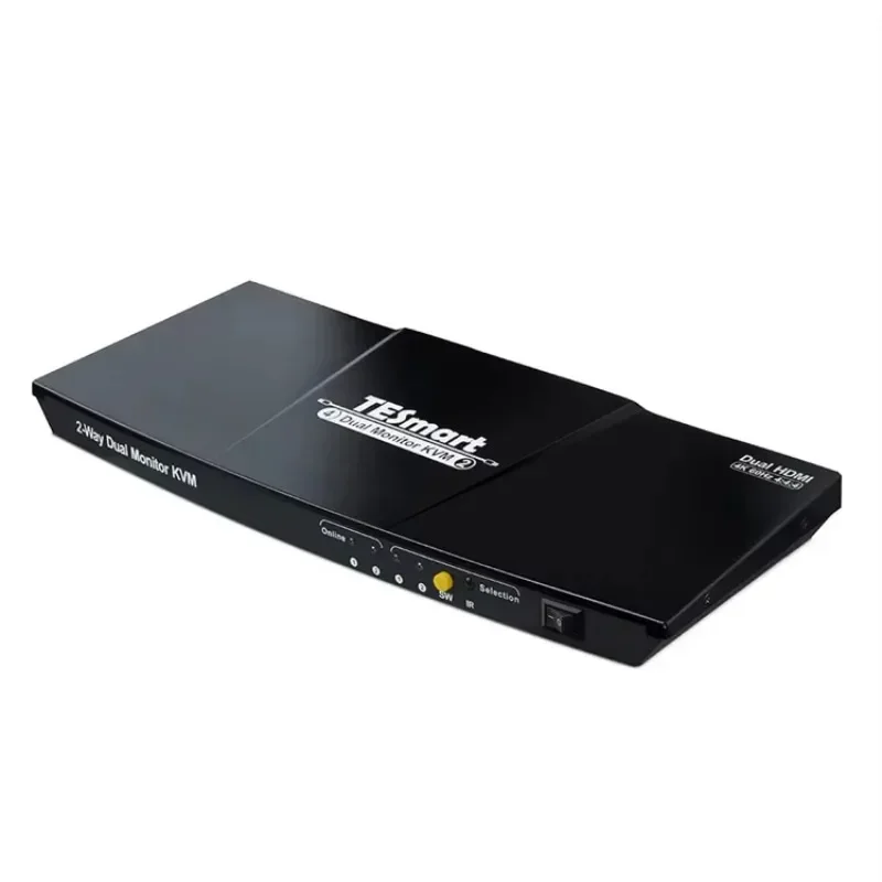 Kvm Switch Dual Monitor - En stock: Conmutador de video HDMI