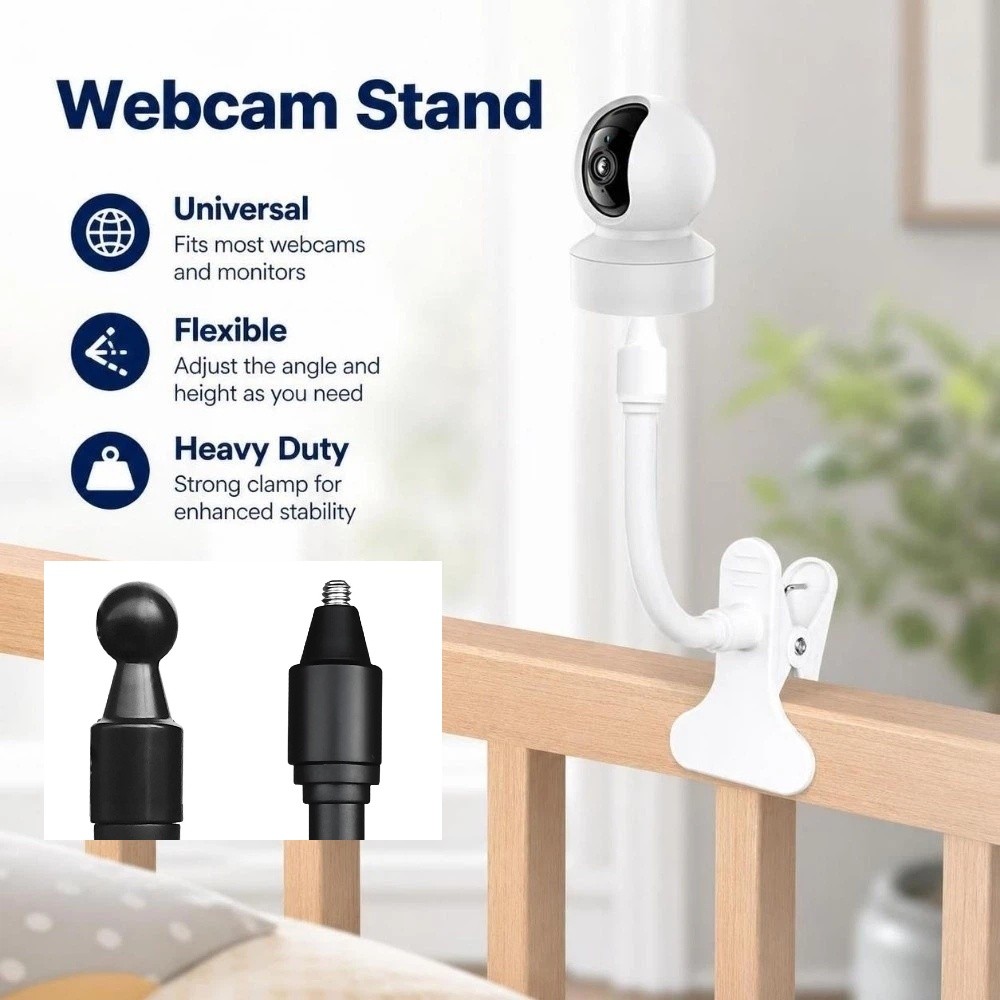 Soporte universal para cámara  - Webcam Stand Clip reseña y precio