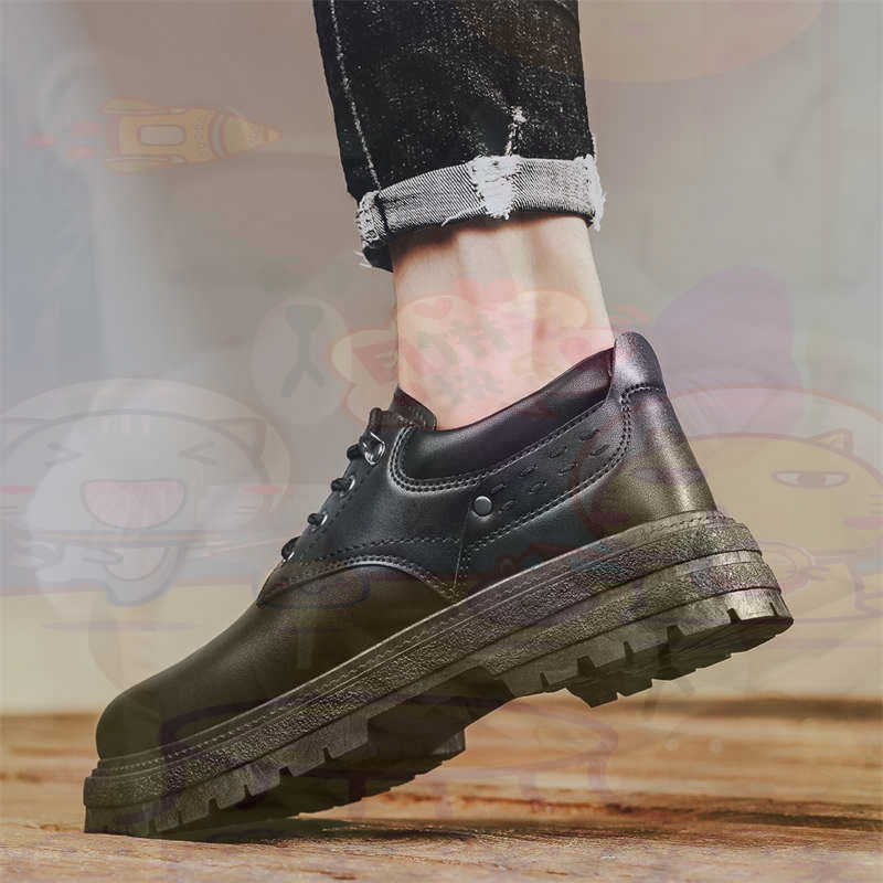 Zapatillas deportivas de cuero - Tech Office Outfits Men reseña y precio