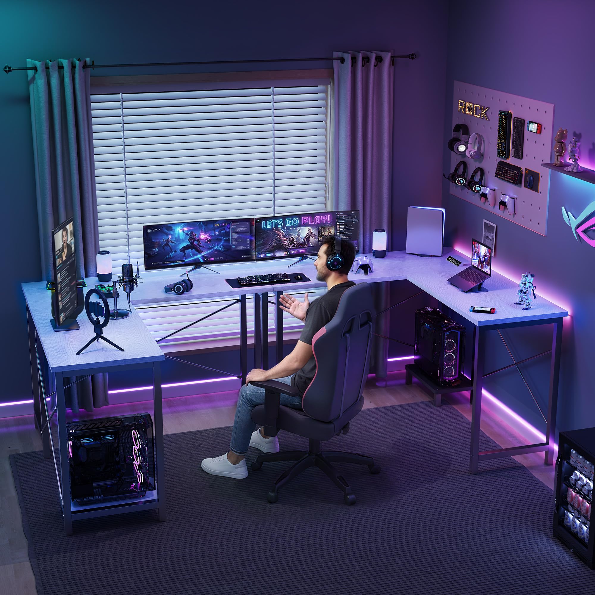 Escritorio en Forma de L JHK d - Office Xp reseña y precio