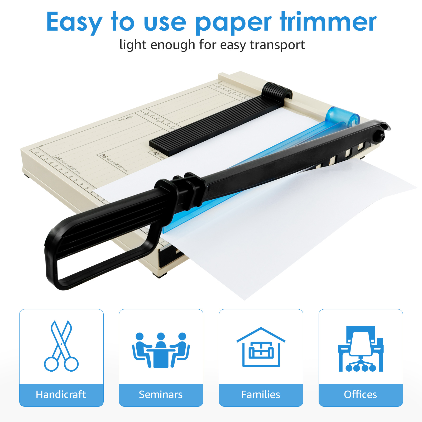 Cortador de papel de guillotin - Paper Cutting Guillotine reseña y precio